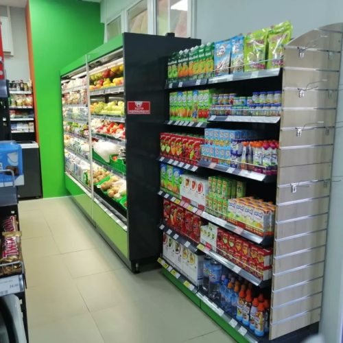 Оснащение сети магазинов у дома «Фасоль»