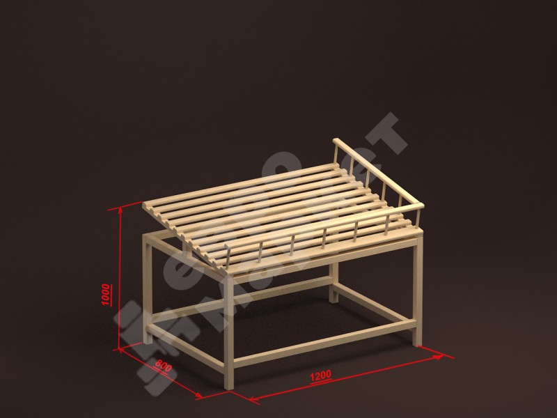 Развал для хлеба стол правый