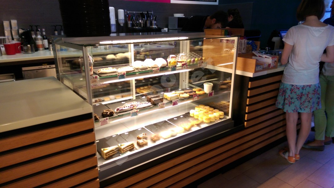 Кондитерская витрина Soul светлое ЛДСП 938