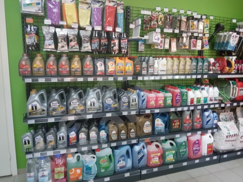 Стеллаж сетчатый пристенный