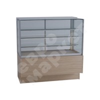 Кондитерская витрина Soul светлое ЛДСП 1350