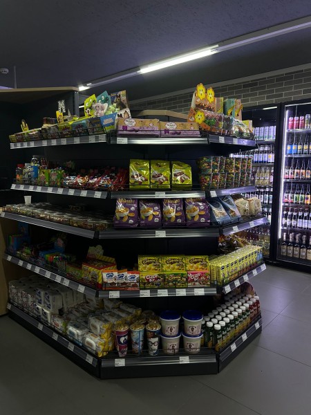 Стеллаж угловой внешний