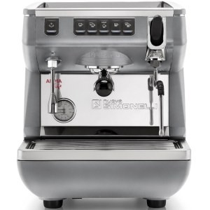 281869 Кофемашина автомат Appia LIFE 1gr V 220V metallic grey+high groups