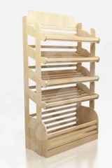 Стеллаж для хлеба рядный EM-02.221.000 СБ