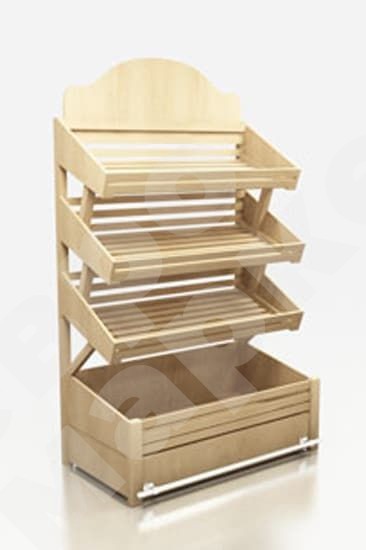 Стеллаж для хлеба с топпером EM-02.220.000 СБ