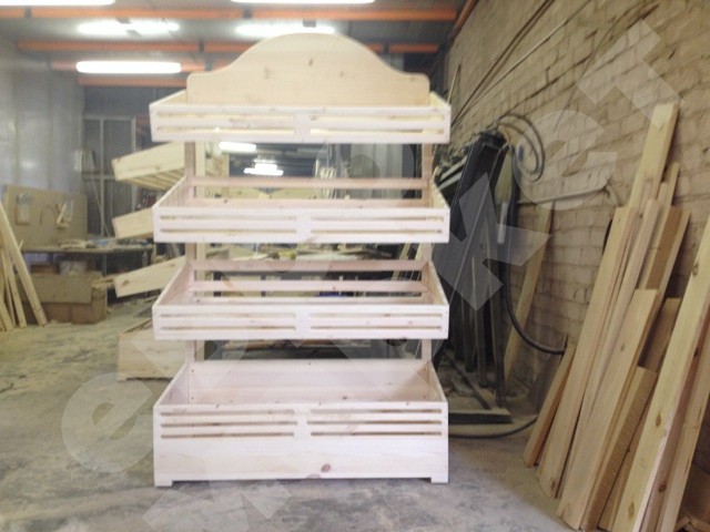 Стеллаж для хлеба с топпером EM-02.220.000 СБ