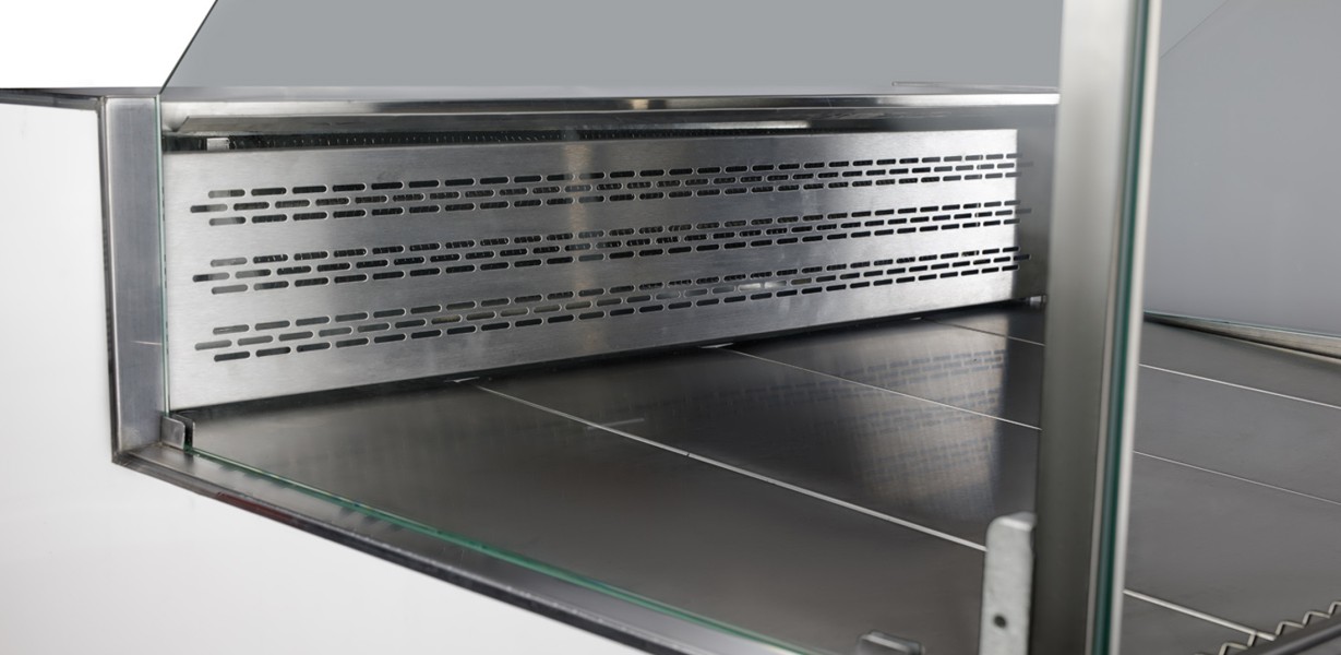 Витрина холодильная Gamma Quadro 1500 (с боковинами)