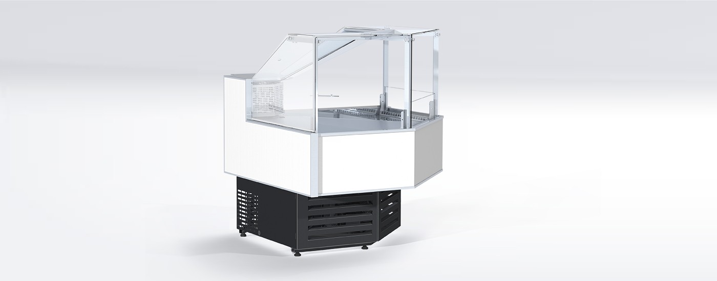 Витрина холодильная GAMMA Quadro OC (с боковинами)