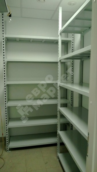 Стеллаж складской шесть полок высота 220 см