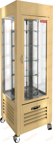 Кондитерская витрина HICOLD VRC 350 R Beige