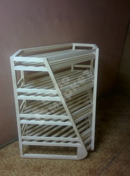 Арт. В015. Стеллаж для багетов угловой внутренний EM-02.215.000 СБ