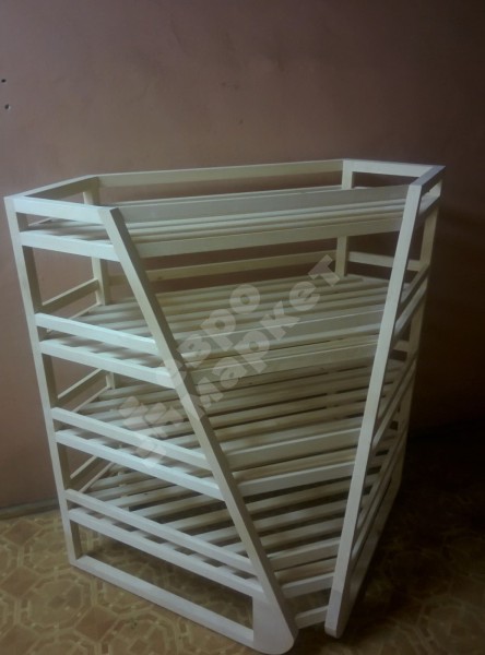 Арт. В015. Стеллаж для багетов угловой внутренний EM-02.215.000 СБ