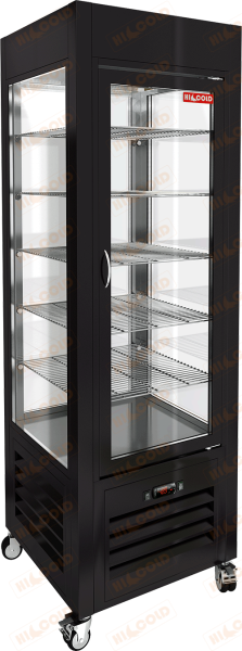 Витрина кондитерская вертикальная HICOLD VRC 350 Black