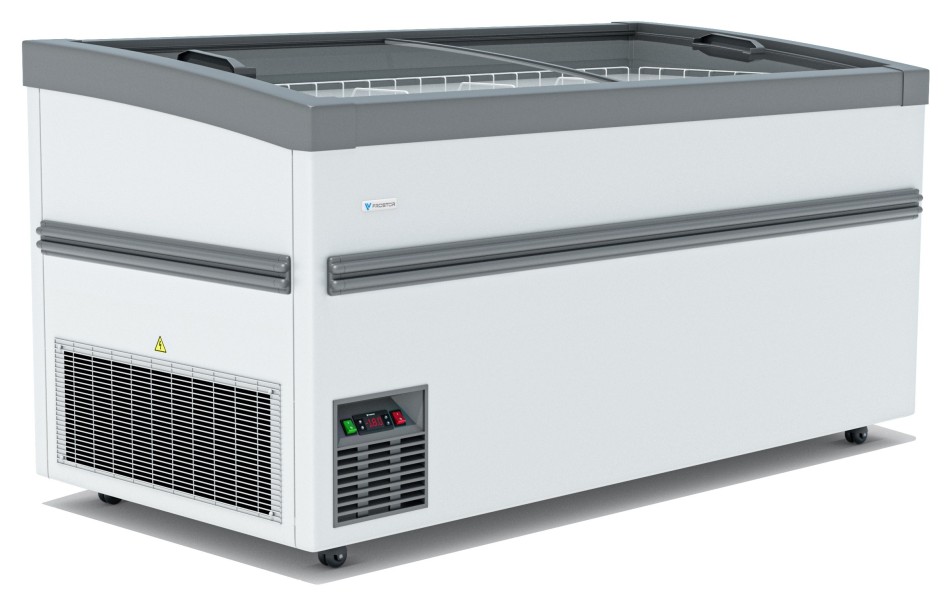 Универсальная бонета FROSTOR UF 1900 ВЕТ (торцевая) серый с корзинами