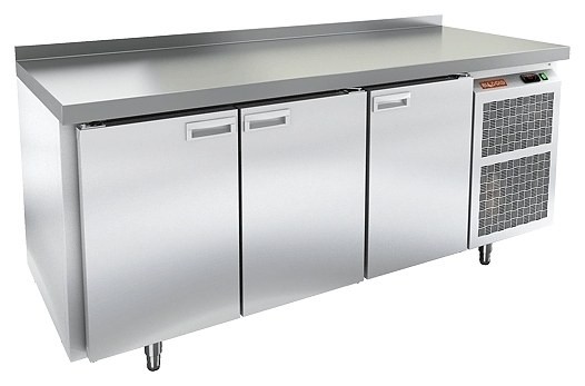 SN 111/BT W стол охл.(-10-18), 3 двери, 1835х600х850мм, пластифик., HICOLD RUS