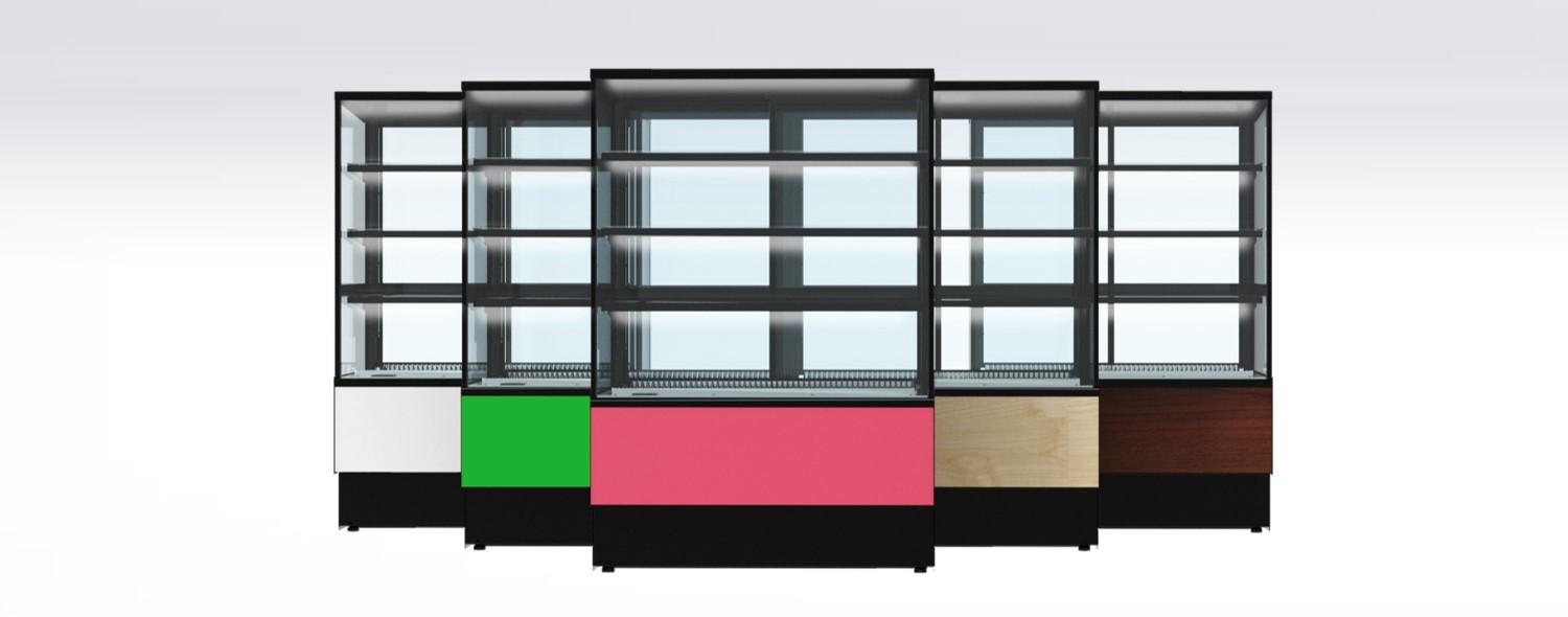 Витрина кондитерская Cryspi Adagio Cube Self 900