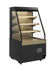 Витрина кондитерская Carboma KC70 VM 0,6-2 STANDARD открытая, горка скошеная боковина (версия 2.0) (9005-0109)