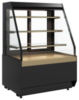 Витрина кондитерская KC70 VM 0,9-2 STANDARD открытая скошеная боковина (версия 2.0) (9005-0109)