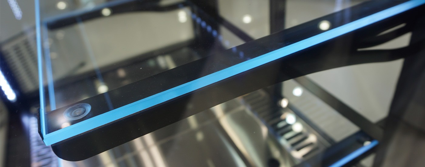 Витрина кондитерская Cryspi Elegia Quadro 1000