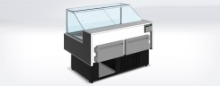 Витрина холодильная GAMMA Quadro Fish 1200 (с боковинами)