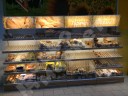 Стеллаж для хлеба и булок с фризом и подсветкой