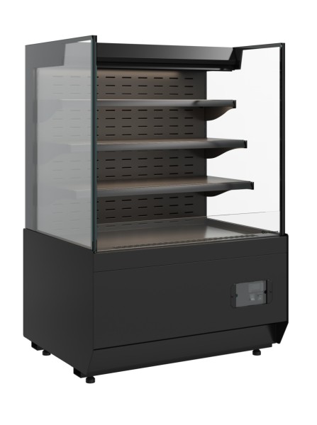 Кондитерская витрина Carboma KC70 VM 0,9-2 STANDARD открытая горка прямая боковина (версия 2.0) (9005-0109)