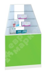 Витрина ПРОВИЗОР №7 угловая