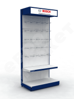 Брендированный стеллаж BOSCH SHOP