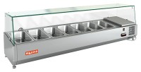 Настольная холодильная витрина для ингредиентов HICOLD VRX 1600 1/3