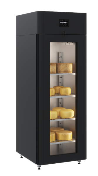 Холодильный шкаф для вызревания сыра CS107 Cheese (R290),полки окраш.
