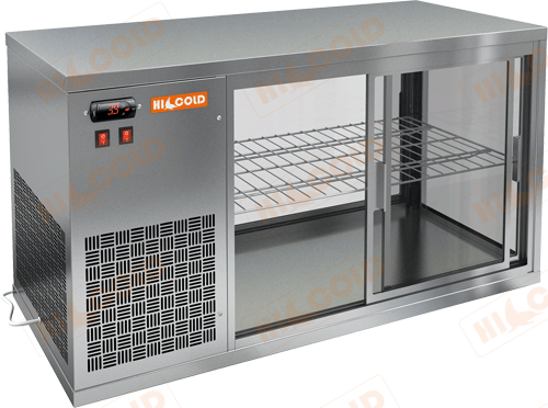 Настольная холодильная витрина HICOLD VRL 1100 R