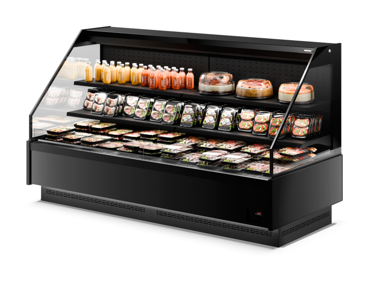 Galaxy 090 Plug-in Линия гастрономических витрин со встроенным агрегатом