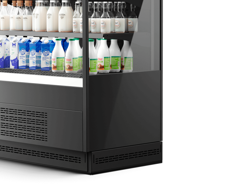 Vega 070 H195 Plug-in Среднетемпературный охлаждаемый стеллаж со встроенным агрегатом