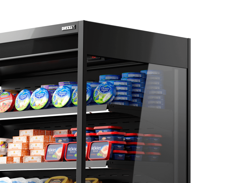 Vega 070 H195 Plug-in Среднетемпературный охлаждаемый стеллаж со встроенным агрегатом