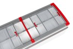 Морозильная бонета FROSTOR F 2500 BN (новая рамка) красный