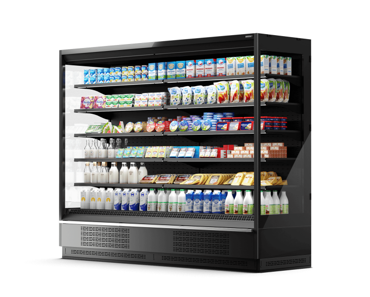 Vega 080 H210 Plug-in Среднетемпературный охлаждаемый стеллаж со встроенным агрегатом