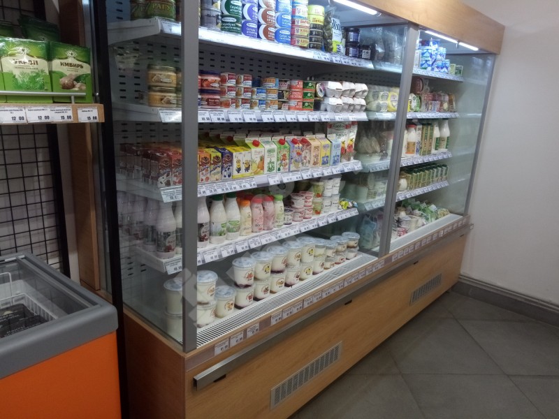 Холодильная горка Country mini Торец 2000