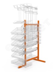 Стойка с навеской универсальная (ДхГхВ) 1056х650х1949