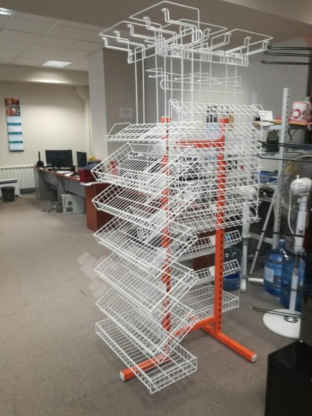 Стойка с навеской универсальная (ДхГхВ) 1056х650х1949