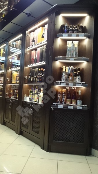 Стеллаж для вина угловой LD 007