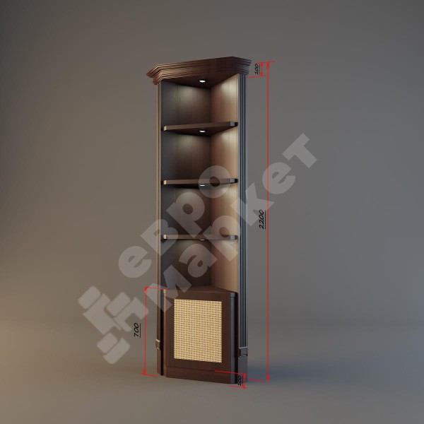 Стеллаж для вина угловой LD 007