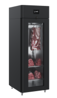 Шкаф холодильный CS107-Meat (R290) black Тип 2 (дверь стекло)