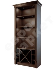 Шкаф для элитного алкоголя со стеклянными дверцами и секциями LD 004-CT