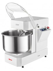 Тестомес спиральный ТМС-30НН-1Ц, серия CHEF, 1 скорость, несъемная дежа 30 л, неподъемная траверса, 90 кг/ч, э/механическая панель, 490х830х660 мм, 1,6 кВт, 400В, ременно-цепной привод