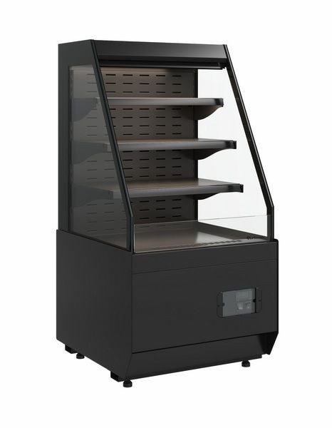 Витрина кондитерская Carboma KC70 VM 0,9-2 STANDARD открытая, горка (версия 2.0) (9005)