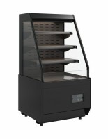 Витрина кондитерская Carboma KC70 VM 0,9-2 STANDARD открытая, горка (версия 2.0) (9005)