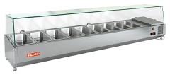 Настольная холодильная витрина для ингредиентов HICOLD VRX 1600 1/4