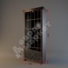 Шкаф для элитного алкоголя со стеклянными дверцами и секциями LD 006-CT