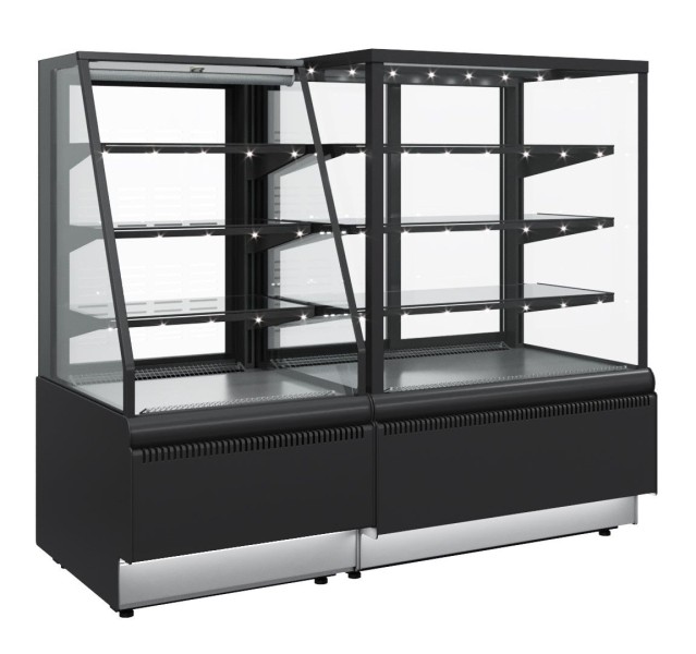 Витрина кондитерская Carboma KC70 VM 0,9-2 (открытая) STANDARD