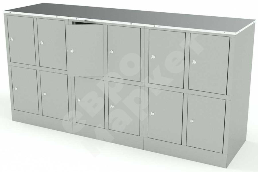 Сумочница 12 ячеек сплошные двери